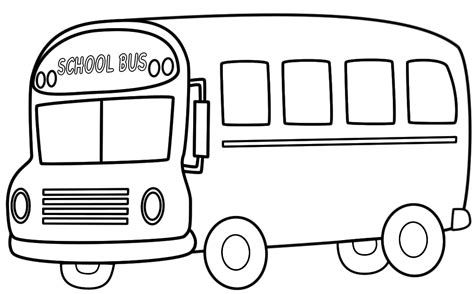 school bus coloring page clip art library