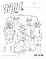 Scoob Sheets Coloring Uptown sketch template