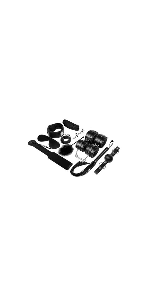 Experience Bdsm Fetish Kit Black Serie