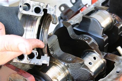 crankshaft bearing removal