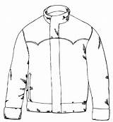 Jacket Clipart Coat Clip Jaket Windbreaker Kids Clothes Template Transparent Clipground Coloring Webstockreview Children Sketch sketch template