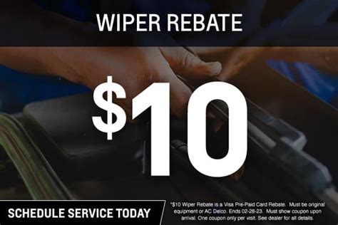 wiper rebate blossom chevrolet