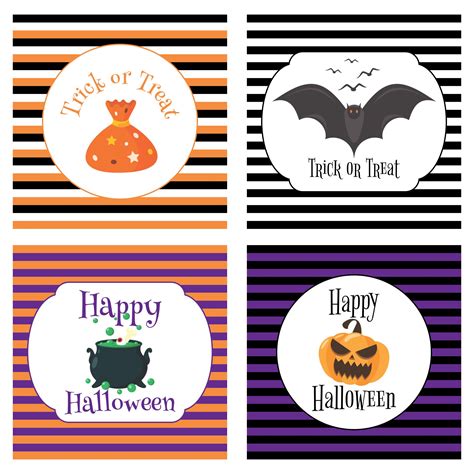 happy halloween  printables     printablee