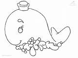 Whale Coloring Sperm Pages Getcolorings Printable sketch template