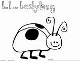 Coloring Ladybug Teachersnotebook Pages Kids Desde Guardado Letter sketch template
