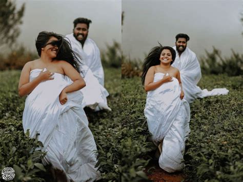 kerala couple photoshoot impossible to not be clothed