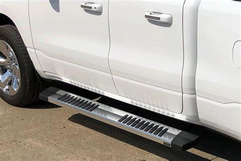 chevy silverado  double cab oem style  running boards silver