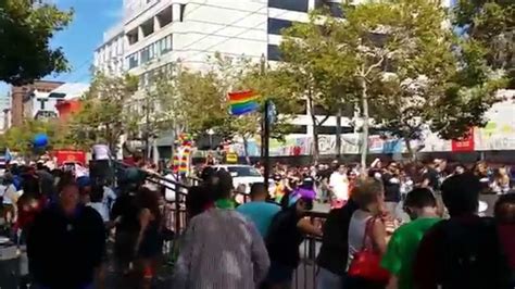 Gay Pride 2015 Full Parade Video Downtown San Francisco California