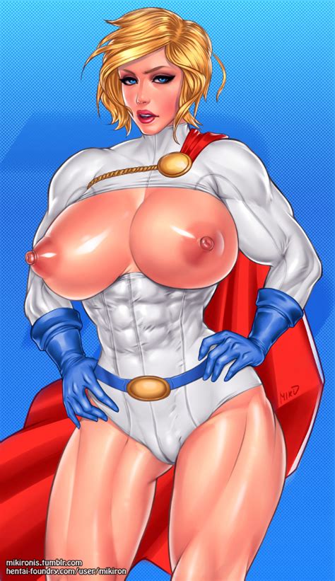 Power Girl Boobsuit By Mikiron Hentai Foundry