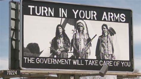 pro gun billboard featuring native americans draws ire