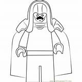 Lego Coloring Pages Accuser Ronan Cyborg Coloringpages101 Kids sketch template