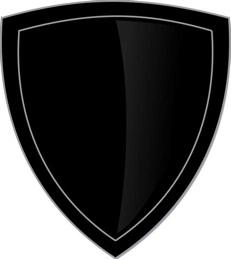 shield logo plain royalty  vector graphic pixabay