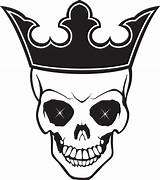 Skull Crown Logo Tattoo Vector Tribal Clipart Transparent King Tattoos Designs Sketch Skulls Sample Choose Lion Clip Clipartbest Google Badge sketch template