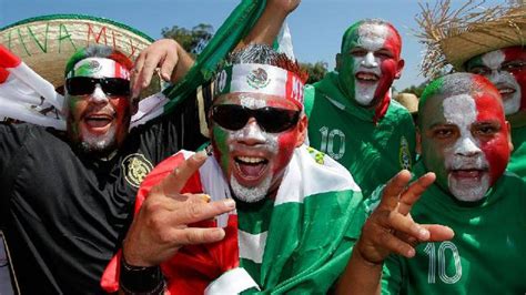 Fifa Wc 2018 Mexican Fans Top Russia 2018 World Cup