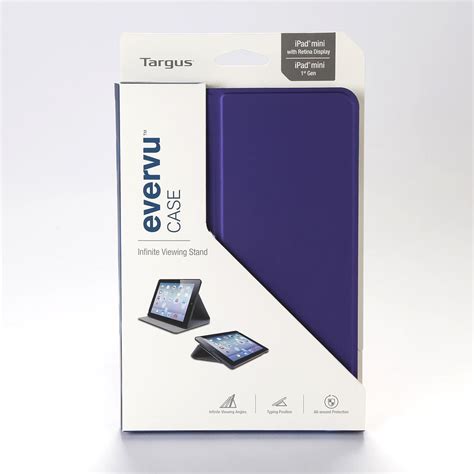 carcasa evervu  ipad mini azul violeta