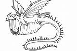 Dragons Zippleback Skrill Hideous Getdrawings sketch template