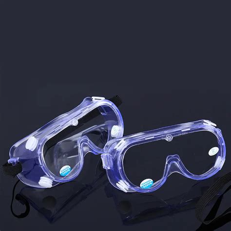 clear safety goggles anti fog impact resistant anti splash wind dust