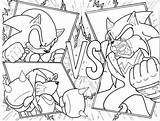 Underground Coloring Designlooter Sonic Pages sketch template