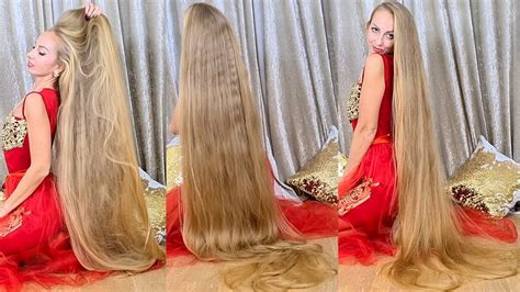 Realrapunzels The Most Beautiful Blonde Floor Length Hair Preview