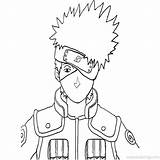 Kakashi Hatake Xcolorings Uzumaki sketch template