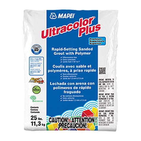 Mapei Ultracolor Plus Grout 25 Lb Bag Navajo Brown