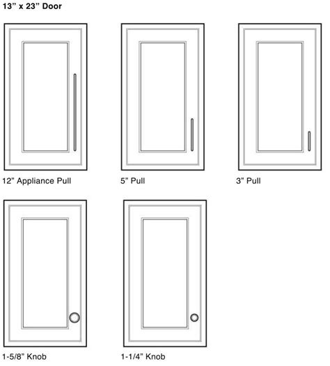 cabinet hardware sizing guide  knobbery cabinet hardware door