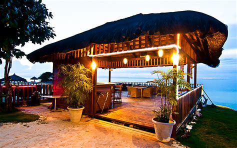 mangodlong paradise beach cafe  dusk philippines  flickr