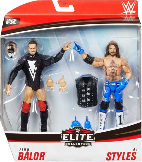 wwe finn balor ajstyles elite  pack action figure  mania