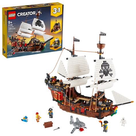 lego creator  pirate ship  toy building set  kids age