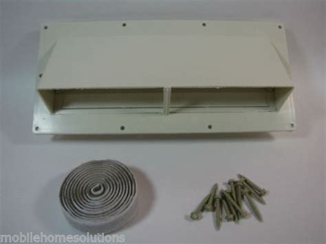 rv mobile home parts range hood vent  damper ventline almond winstall kit walmartcom