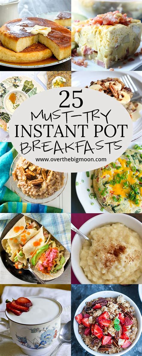 instant pot breakfast recipes