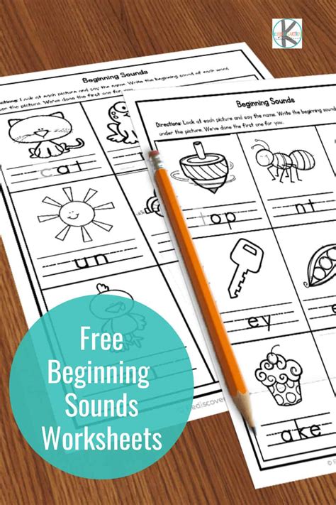 beginning sounds worksheets