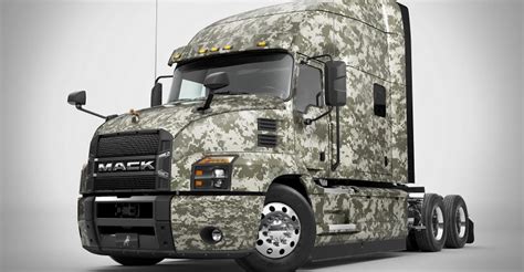 mack trucks donates mack anthem  american trucking association  veteran recruitment