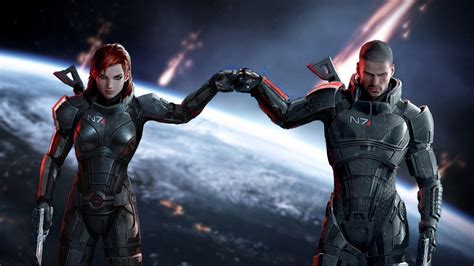 Mass Effect Legendary Edition Panel Spawns Awesome Maleshep Vs Femshep