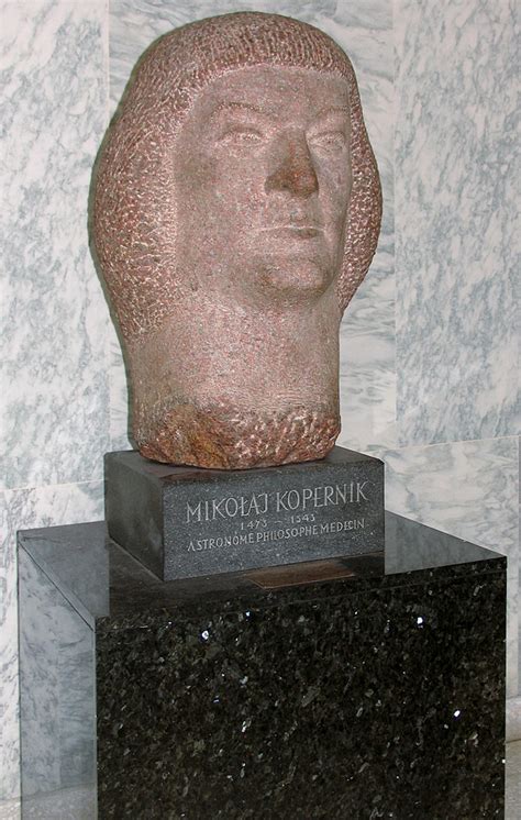 bust  polish astronomer nicolaus copernicus united nations gifts