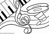 Coloring Pages Music Preschool Printables Print sketch template