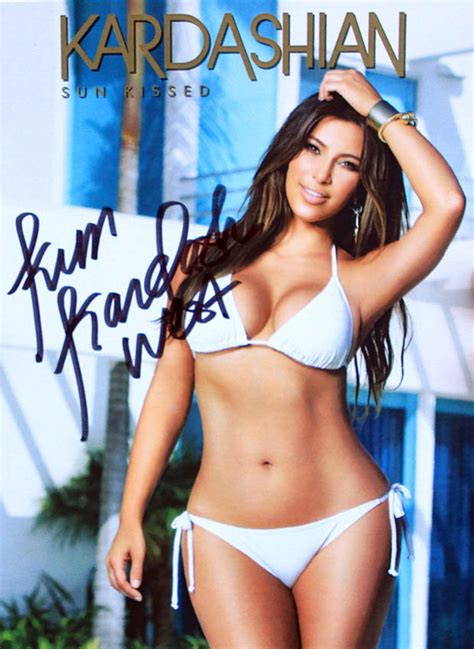 kim kardashian signs old pictures for tanning campaign daily star