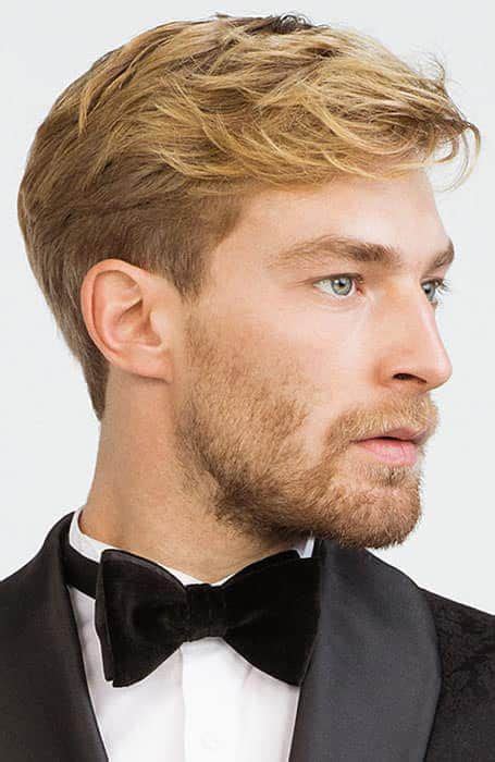 Brushed Back Blonde Cool Hairstyles For Men Trending Hairstyles