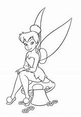 Tinkerbell sketch template