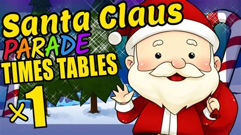 santa claus christmas teaching multiplication times tables