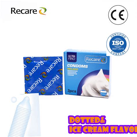 Male Dotted Medical Sexy Recare Dotted Condom Sex Power Top Level