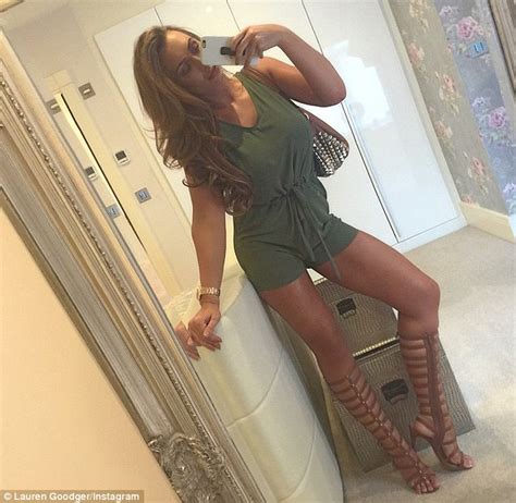 Towie S Lauren Goodger Poses For Instagram Selfie After Mark Wright S