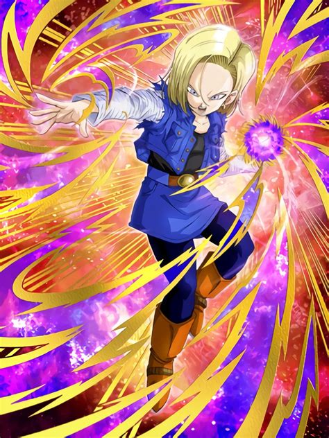 breathless struggle android  dragon ball  dokkan