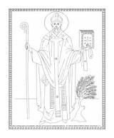 Augustine 28th Feast sketch template