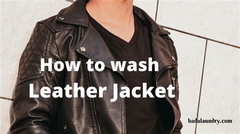 clean leather jacket leather jacket cleaning bada laundry