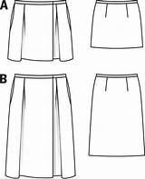 Skirt Drawing Mini Skirts Pleated Technical Short Pattern Pleat Box Fashion Midi Patterns Drawings Sketches Flats Inverse Flat Paintingvalley Dress sketch template