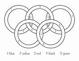 Coloring Pages Olympics Winter Olympic Getcolorings Rings Printable sketch template