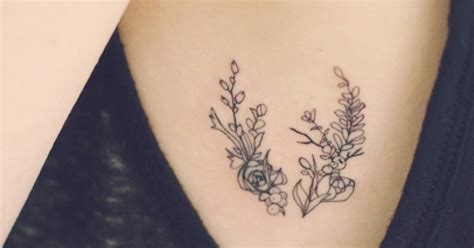 side boob tattoos that will give you some inspiration