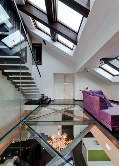 Roof And Floor Properties And Advantages Of Glass Insert Out Interior