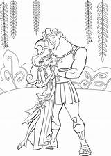 Hercules Coloring Pages Disney Boys sketch template